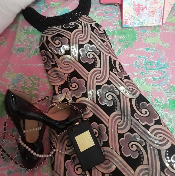 Lilly Pulitzer Dresses & Skirts - Lilly Pulitzer Sydney Metallic Brocade Cocktail